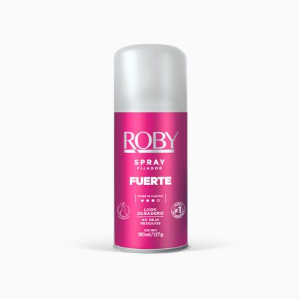 Roby Spray Fijador Fuerte