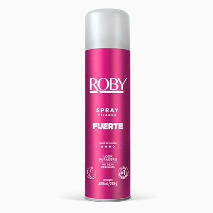 Roby Spray Fijador Fuerte